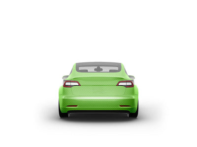 Rwraps 3D Carbon Fiber Green Car Vinyl Wraps