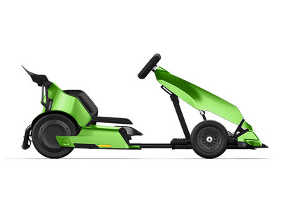 Rwraps 3D Carbon Fiber Green Do-It-Yourself Go Kart Wraps