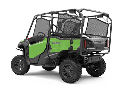 Rwraps 3D Carbon Fiber Green UTV Vinyl Wraps