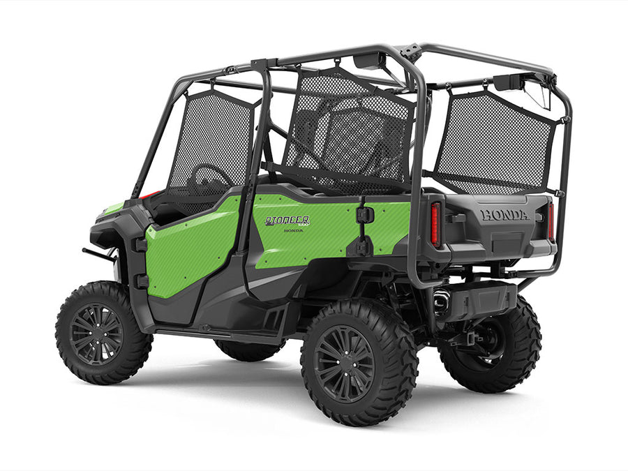 Rwraps 3D Carbon Fiber Green UTV Vinyl Wraps