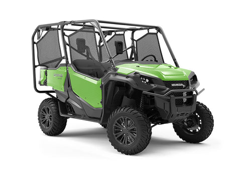 Rwraps™ 3D Carbon Fiber Green Vinyl UTV Wrap