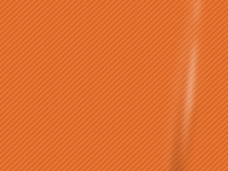 Orange 3D Carbon Fiber Vinyl Film Wraps