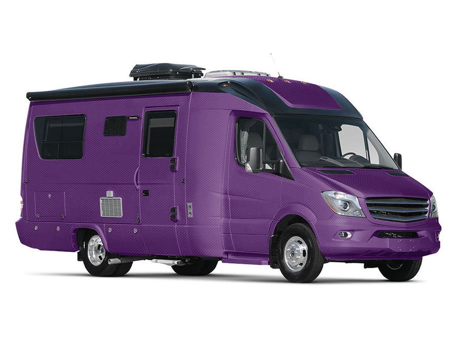 Rwraps 3D Carbon Fiber Purple Do-It-Yourself RV Wraps