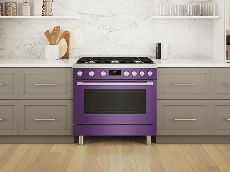 Rwraps™ 3D Carbon Fiber Purple Oven Wraps