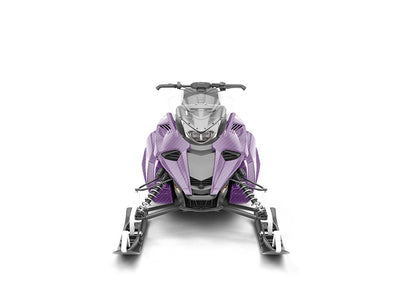 Rwraps 3D Carbon Fiber Purple DIY Snowmobile Wraps