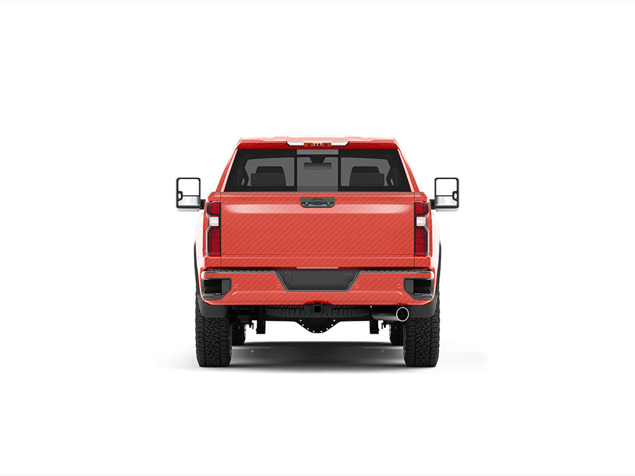 Rwraps 3D Carbon Fiber Red Truck Vinyl Wraps