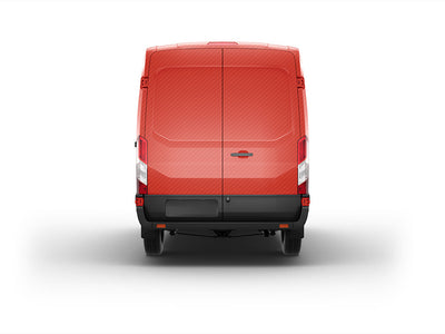 Rwraps 3D Carbon Fiber Red Van Vinyl Wraps