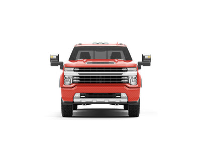 Rwraps 3D Carbon Fiber Red DIY Truck Wraps