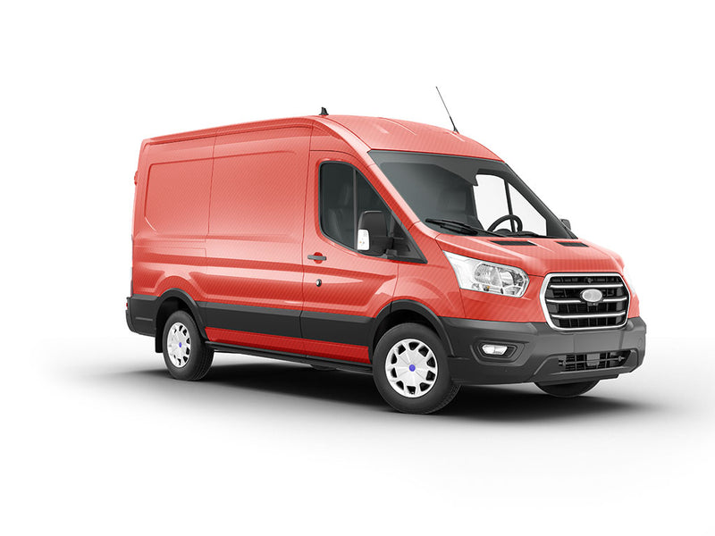 Rwraps 3D Carbon Fiber Red Vehicle Vinyl Wraps