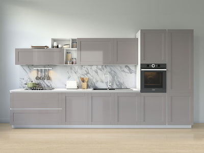 Rwraps™ 3D Carbon Fiber Silver Kitchen Cabinet Wraps