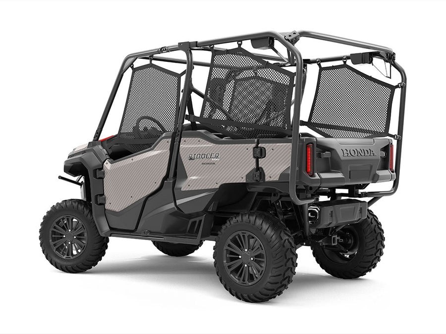 Rwraps 3D Carbon Fiber Silver UTV Vinyl Wraps