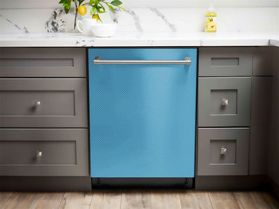 Rwraps™ 3D Carbon Fiber Blue (Sky) Dishwasher Wraps