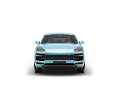 Rwraps 3D Carbon Fiber Blue (Sky) DIY SUV Wraps