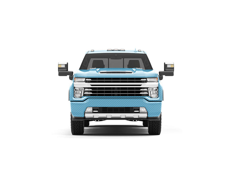 Rwraps 3D Carbon Fiber Blue (Sky) DIY Truck Wraps