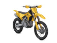 Rwraps 3D Carbon Fiber Yellow Dirt Bike Wraps