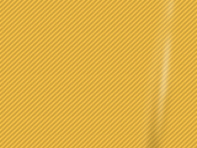 Yellow 3D Carbon Fiber Vinyl Film Wraps
