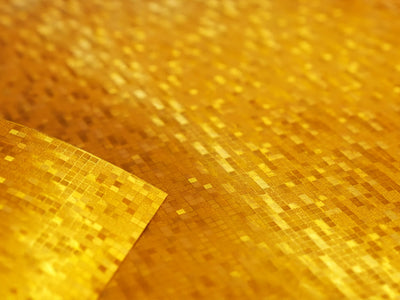 Rwraps Gold Carbon Fiber Vinyl Film~Rwraps 3D Gold Digital Carbon Fiber Display Vinyl~1