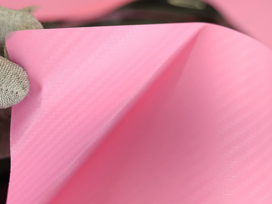 Rwraps 3D Pink Fiber Carbon Vinyl ~Rwraps 3D Pink Carbon Fiber Vinyl Sheet~0
