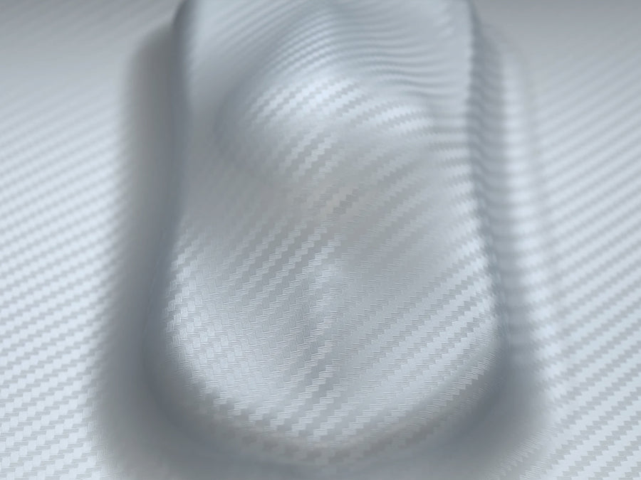 Rwraps 3D Silver Carbon Fiber Vinyl~Rwraps 3D Carbon Fiber Car Wrap~1