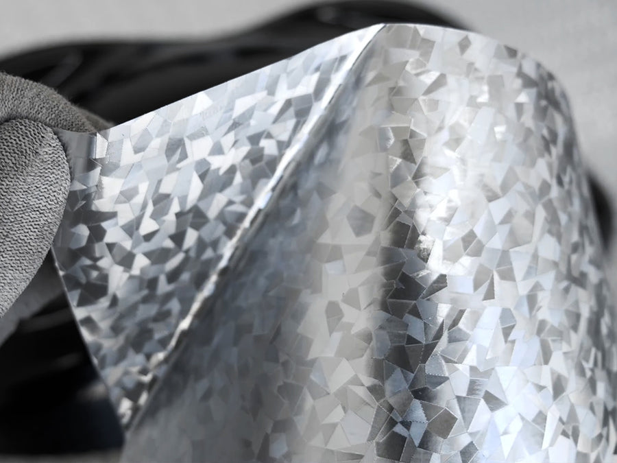 Rwraps 3D Silver Fractal Camouflage Film~Rwraps 3D Silver Fractal Camouflage Vinyl Sheet~1