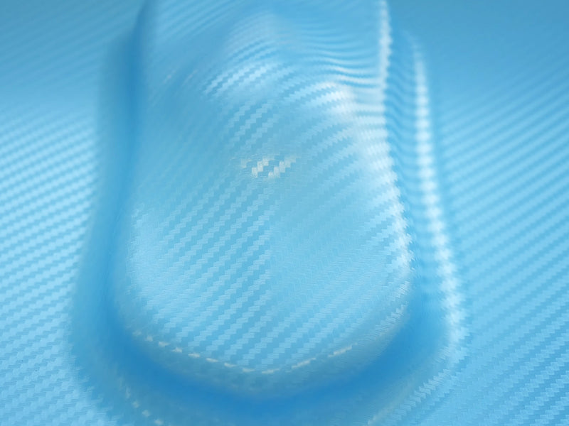 Rwraps 3D Sky Blue Carbon Fiber Vinyl~Rwraps 3D Sky Blue Carbon Fiber Car Wrap~0