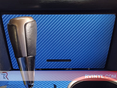 Rwraps™ 4D Carbon Fiber Vinyl Film Wrap - Blue