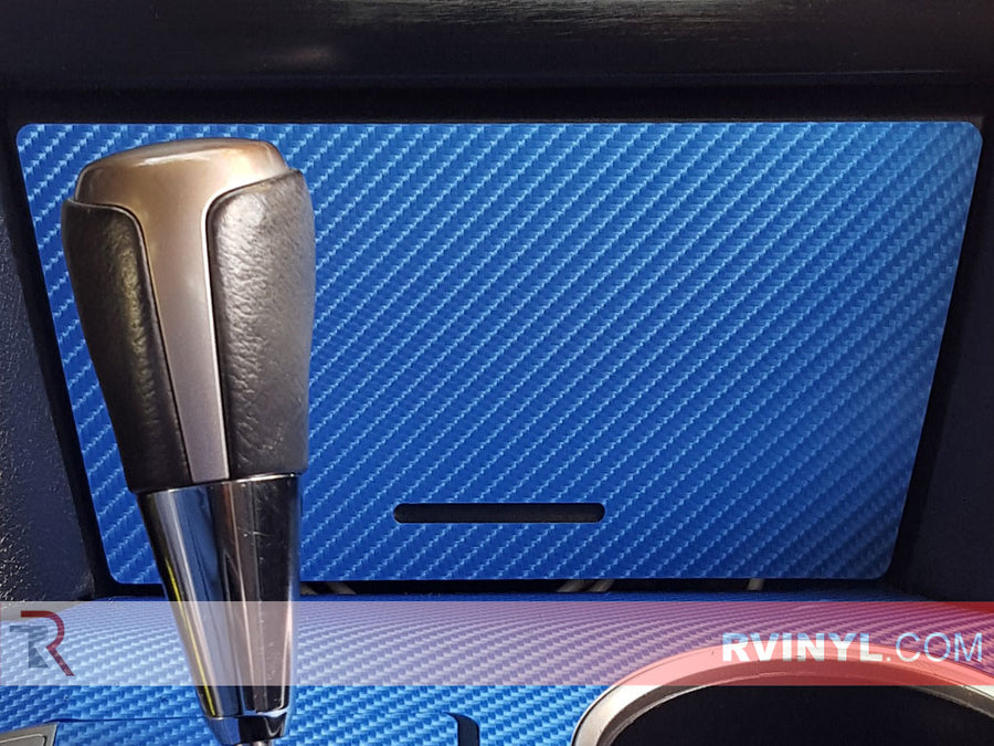 Rwraps™ 4D Carbon Fiber Vinyl Film Wrap - Blue