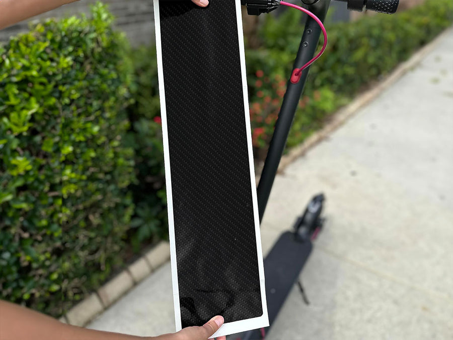 Rwraps 4D Carbon Fiber Black DIY Electric Scooter Wraps