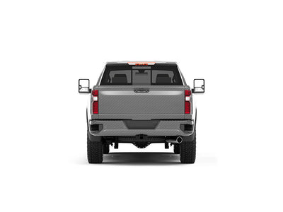 Rwraps 4D Carbon Fiber Gray Truck Vinyl Wraps