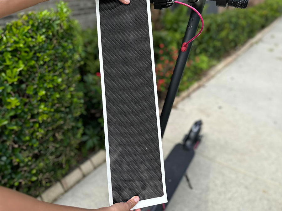 Rwraps 4D Carbon Fiber Gray DIY Electric Scooter Wraps