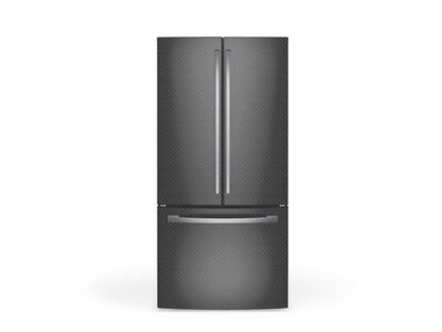 Rwraps 4D Carbon Fiber Gray DIY Built-In Refrigerator Wraps
