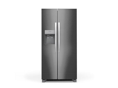 Rwraps™ 4D Carbon Fiber Gray Refrigerator Wraps