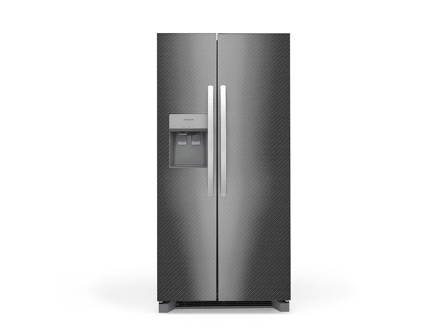 Rwraps™ 4D Carbon Fiber Gray Refrigerator Wraps