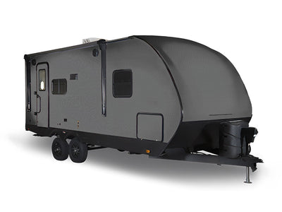 Rwraps 4D Carbon Fiber Gray Travel Trailer Wraps