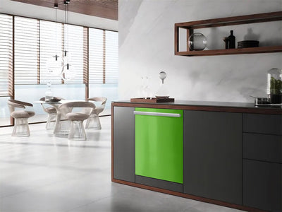 Rwraps™ 4D Carbon Fiber Green Wrapped Dishwasher Example