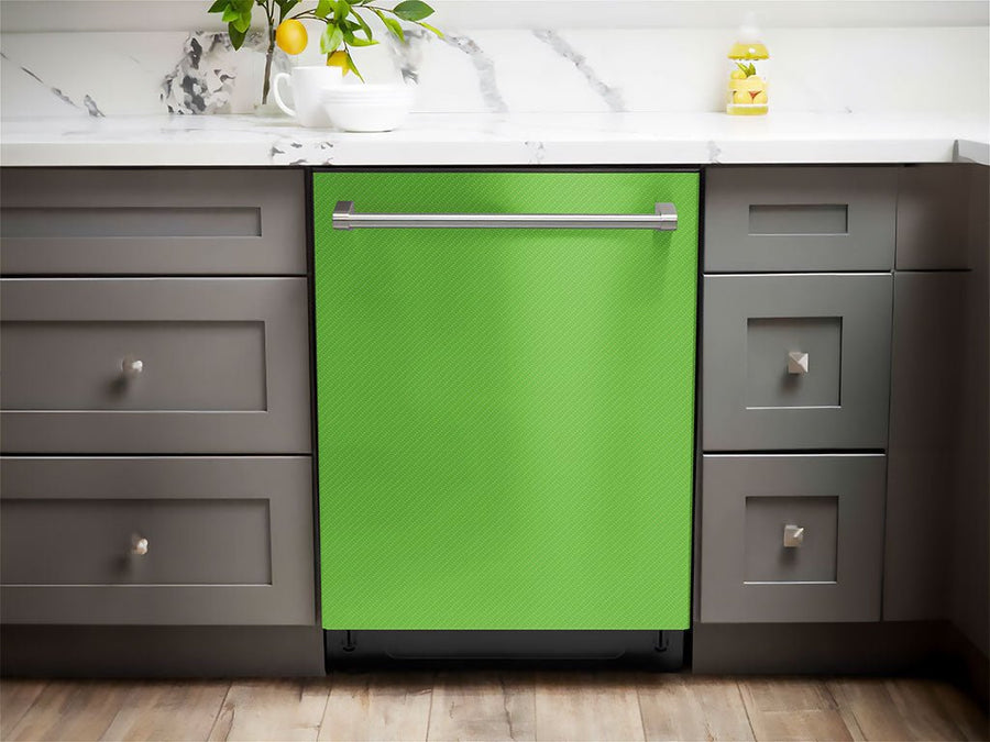 Rwraps™ 4D Carbon Fiber Green Dishwasher Wraps
