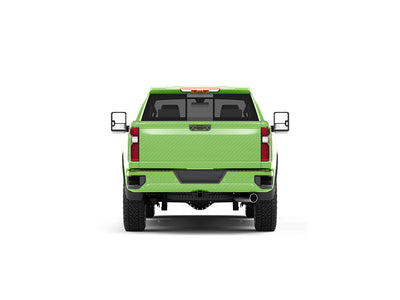 Rwraps 4D Carbon Fiber Green Truck Vinyl Wraps