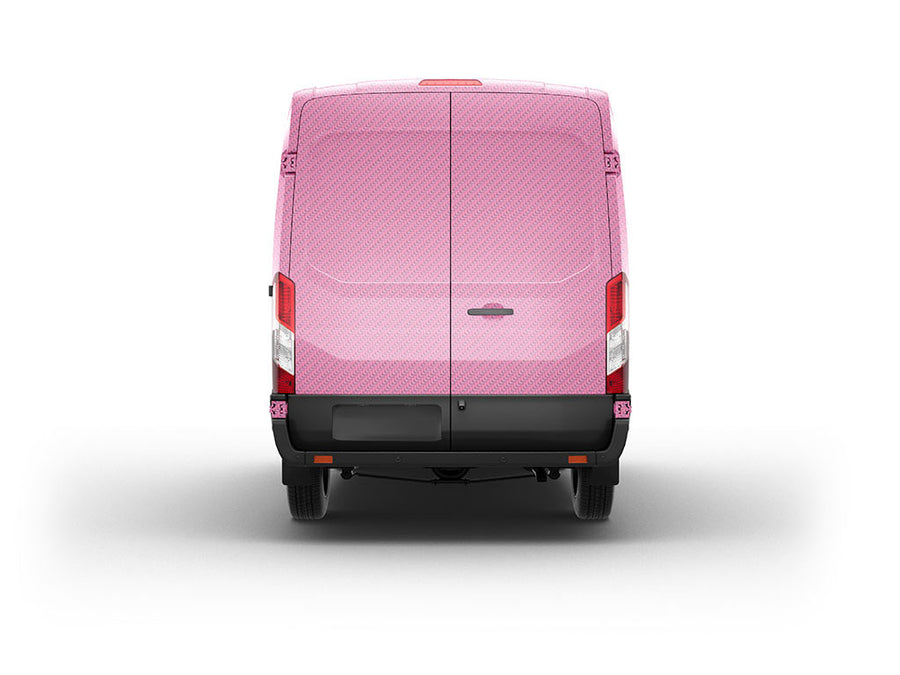 Rwraps 4D Carbon Fiber Pink Van Vinyl Wraps