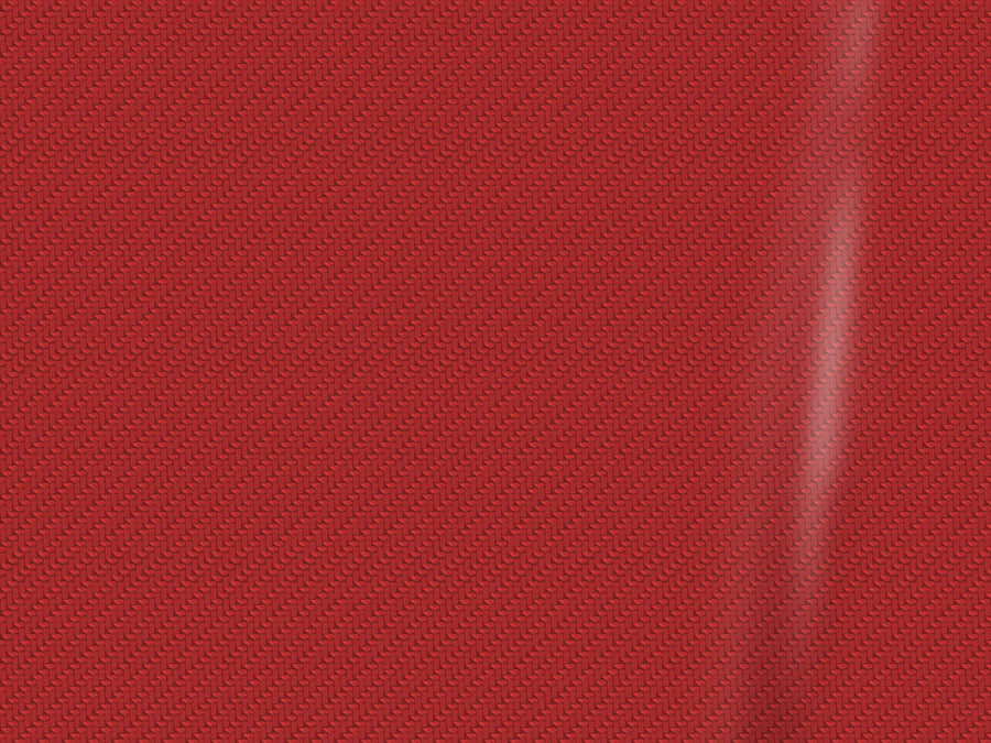 Red 4D Carbon Fiber Vinyl Film Wrap