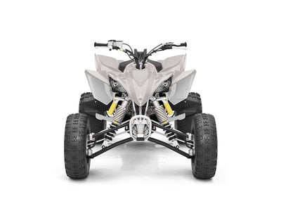 Rwraps 4D Carbon Fiber Silver DIY ATV Wraps
