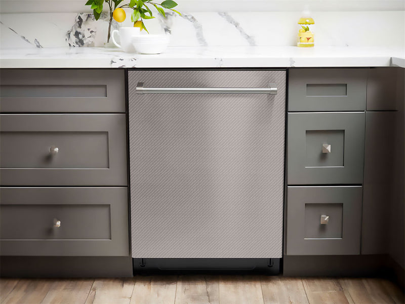Rwraps™ 4D Carbon Fiber Silver Dishwasher Wraps