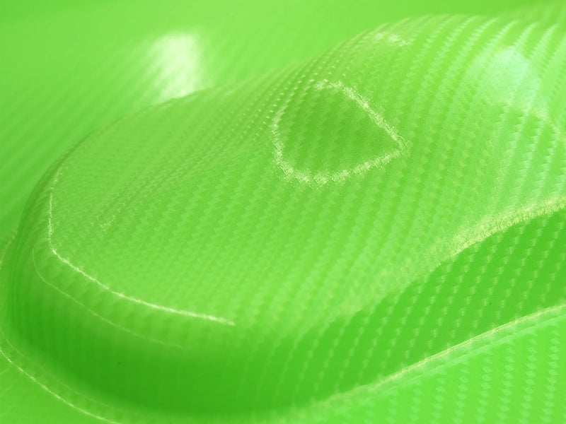 Rwraps 4D Green Carbon Fiber Vinyl~Rwraps 4D Green Carbon Fiber Vehicle Wrap~0