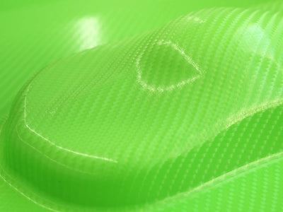 Rwraps 4D Green Carbon Fiber Vinyl~Rwraps 4D Green Carbon Fiber Vehicle Wrap~0
