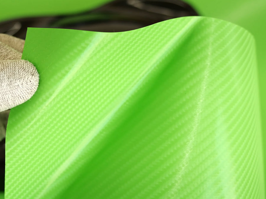 Rwraps 4D Green Carbon Fiber Vinyl~Rwraps 4D Green Carbon Fiber Vinyl Sheet~0