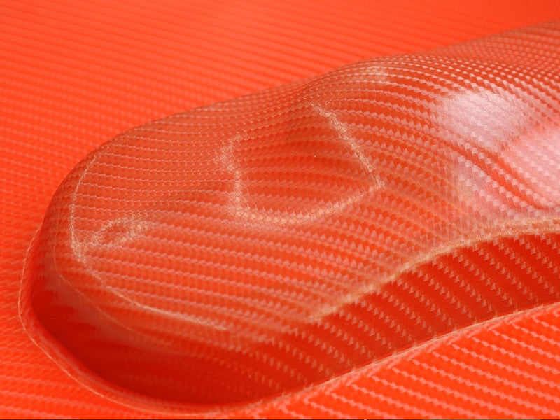 4D Red carbon Fiber Car Wrap