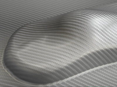 4D Silver Carbon Fiber Car Wrap