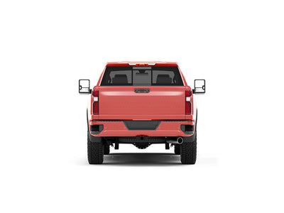 Rwraps 5D Carbon Fiber Epoxy Red Truck Vinyl Wraps