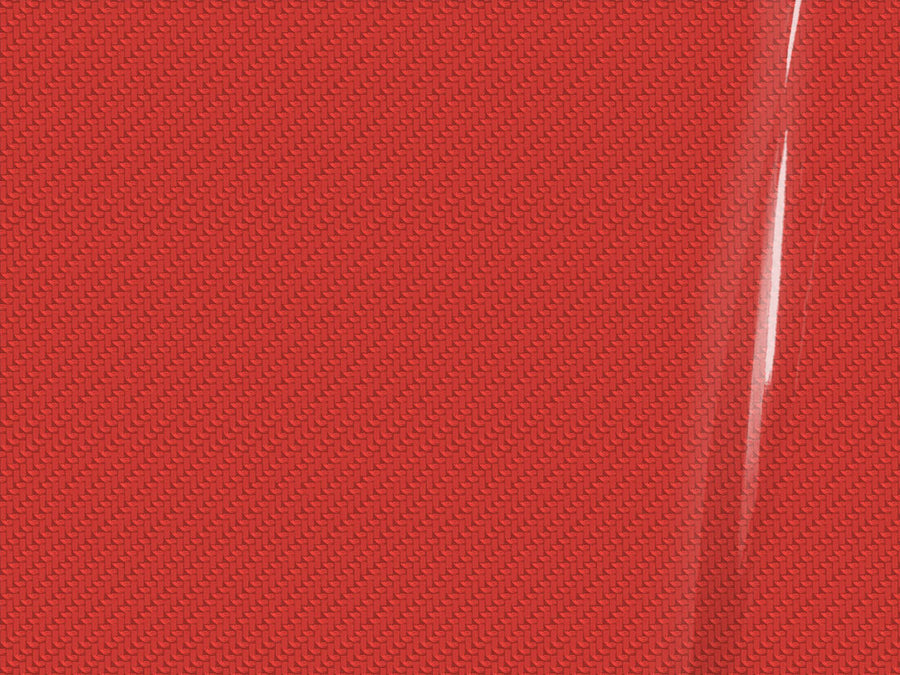 Rwraps 5D Carbon Fiber Epoxy Red Truck Wrap Color Swatch