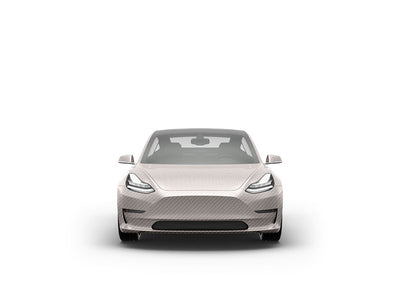 Rwraps 5D Carbon Fiber Epoxy Silver DIY Car Wraps