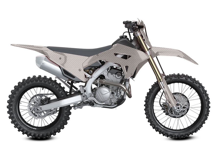 Rwraps 5D Carbon Fiber Epoxy Silver Do-It-Yourself Dirt Bike Wraps